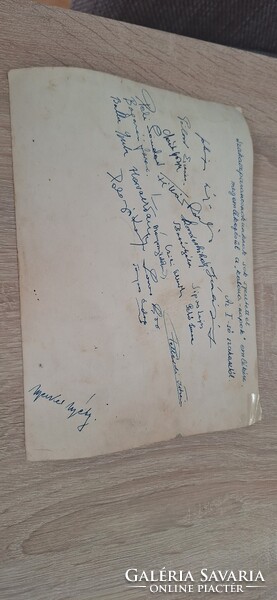Régi katonai fénykép  Rákosi, Tildy , Kádár  kor