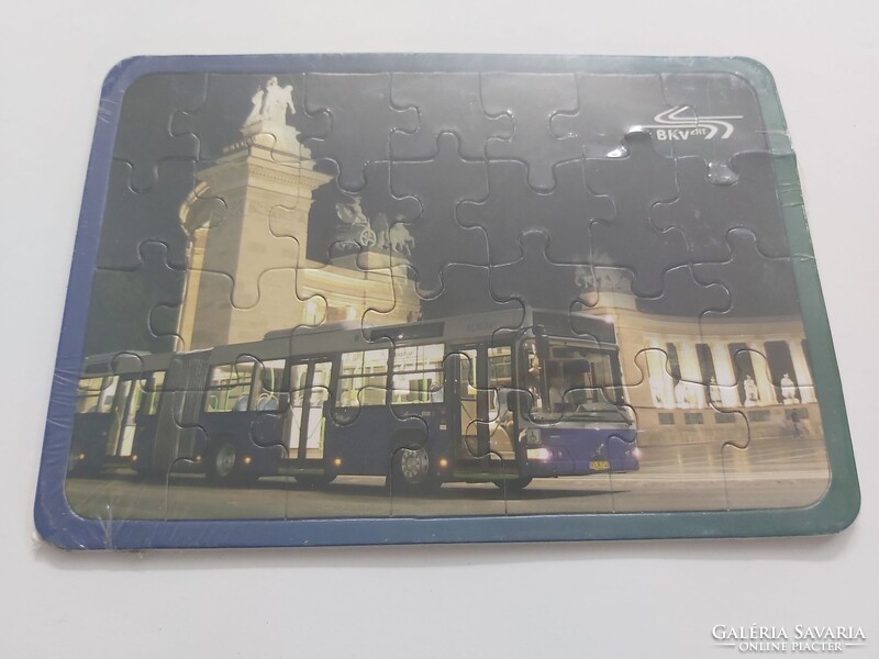 Budapesti Közlekedési Zrt. (BKV Zrt.) promóciós kirakó, puzzle