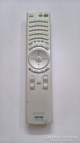 Sony RM-905 eredeti TV távirányító – működő – Trinitron / WEGA