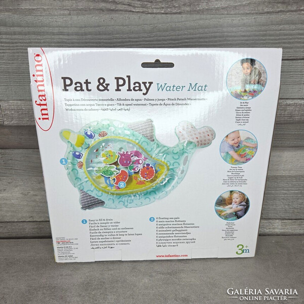 Pat & Play vizes matrac játék babáknak