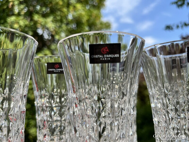 CHAMPAGNE CLUB - Cristal d’Arques – 6 darabos kristálypohár készlet