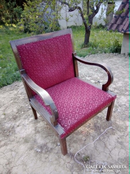 Antik, különleges és nagyon ritka , art deco fotel, fotelágy !