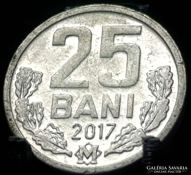 Moldova 25 Bani, 2017 D06D1