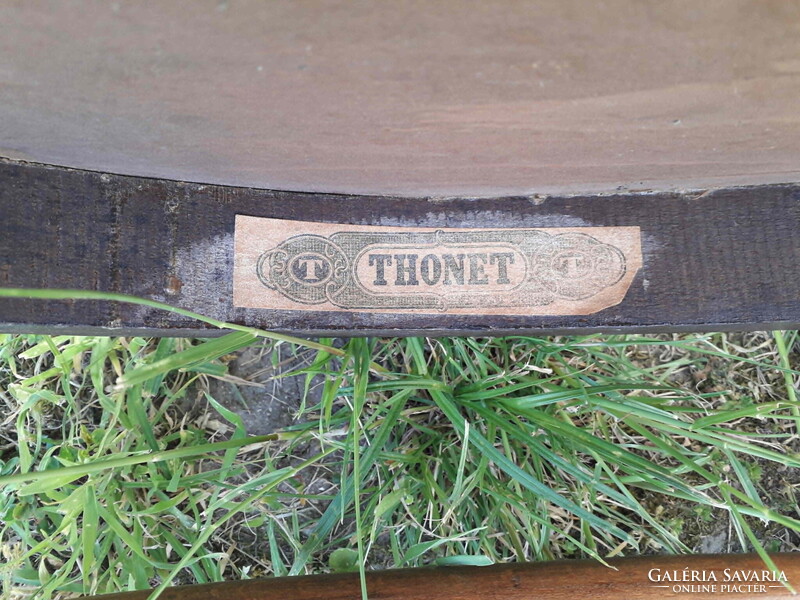 3 db. Thonet karszék, szék, kis fotel.