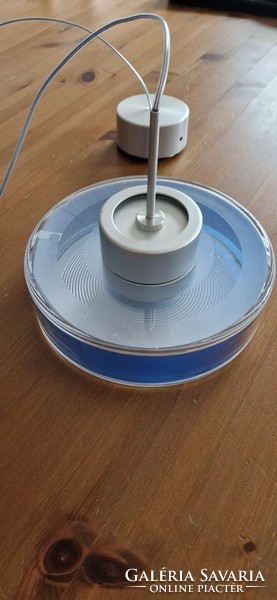 Belux Fokus design kék, alumínium lámpa.