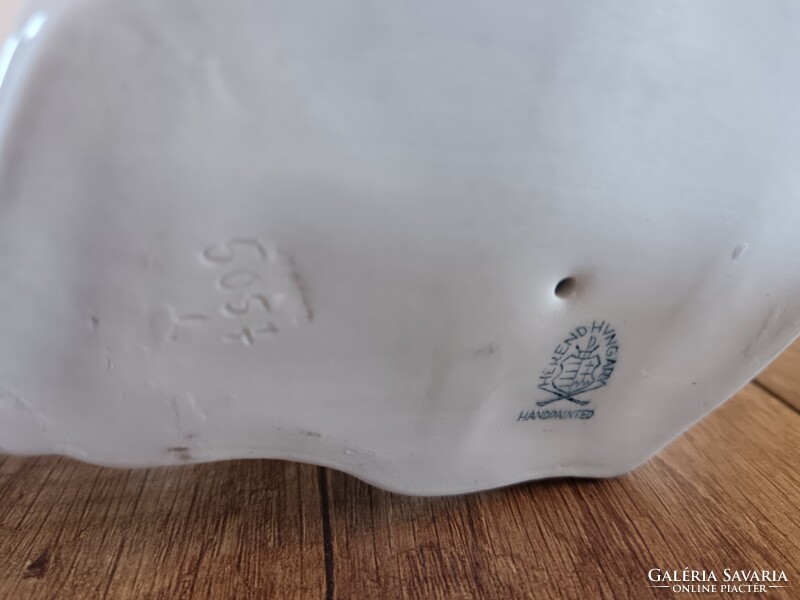 Régi Herendi porcelán sas madár figura