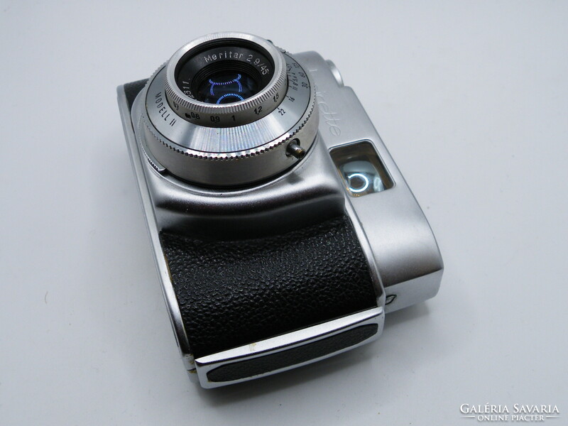 K671 Beier Beirette bőrtokos 35mm -es fényképezőgép