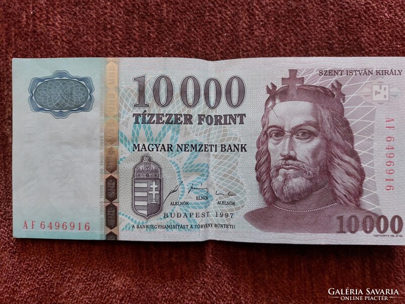 AF 10000 forintos bankjegy 1997