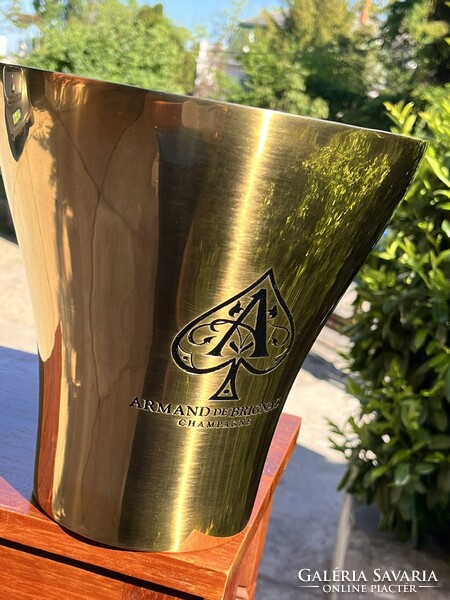 CHAMPAGNE CLUB - Arany Armand de Brignac „Ace of Spades” pezsgőhűtő veder