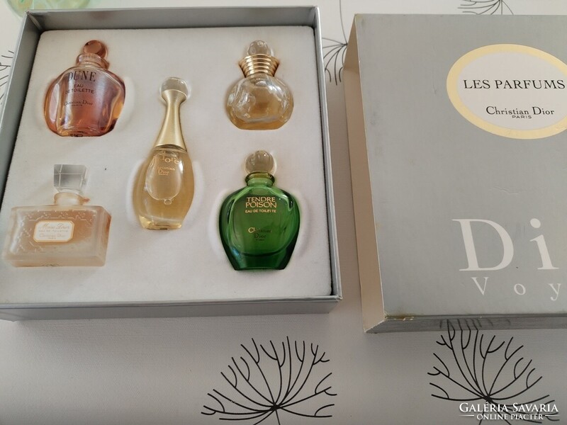 Ritka vintage Dior kis parfüm csomag