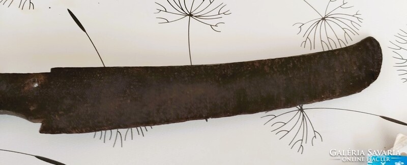 Antik kovácsoltvas kés 37 cm