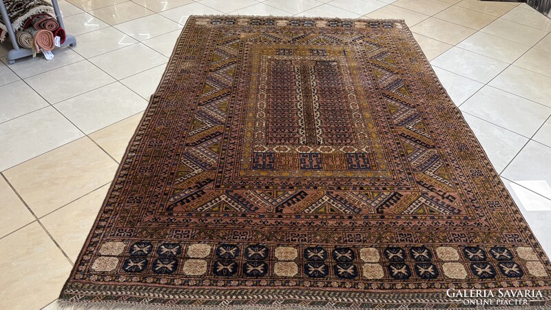 4351 NAGYON RITKA Eredeti Afgan Parda kézi gyapjú perzsa szőnyeg 175X260CM