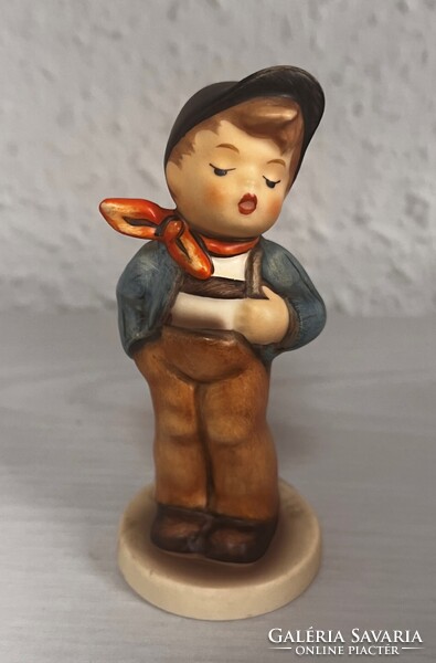 Hummel Goebel 9cm porcelán figura - Szerencsés fickó # 1