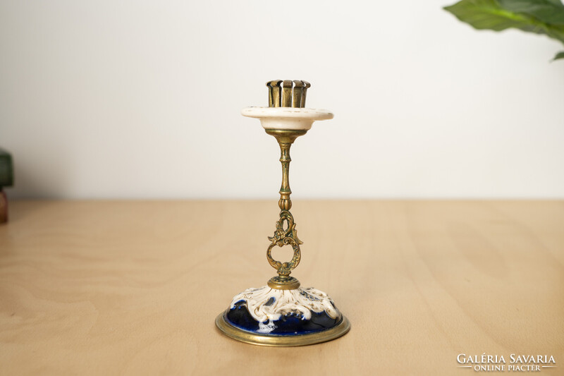 Antique k.K. Oestr patent candlestick / old