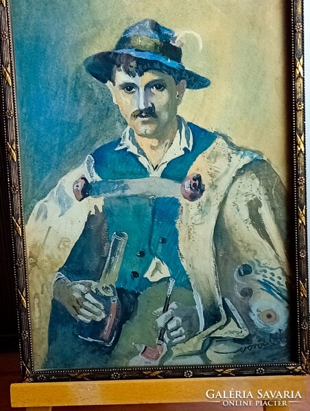 Vörös Béla portrépár az 1920-as évekből