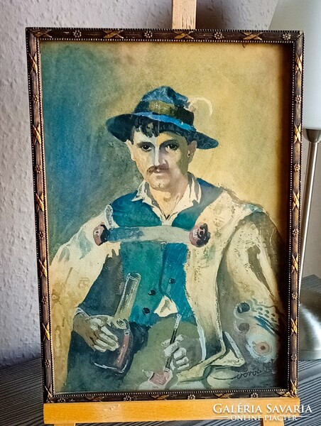 Vörös Béla portrépár az 1920-as évekből