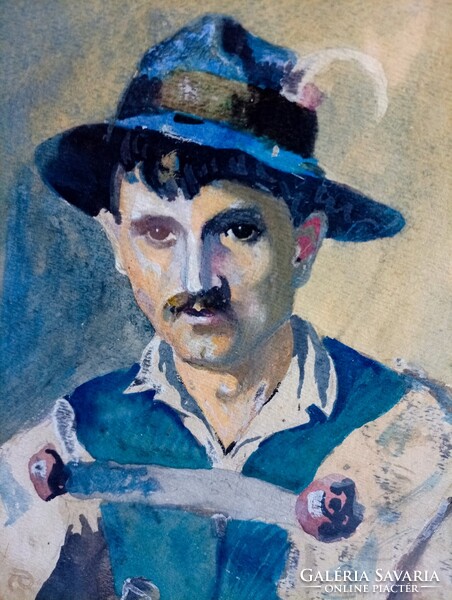 Vörös Béla portrépár az 1920-as évekből