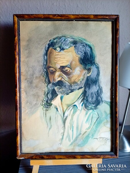 Vörös Béla portrépár az 1920-as évekből