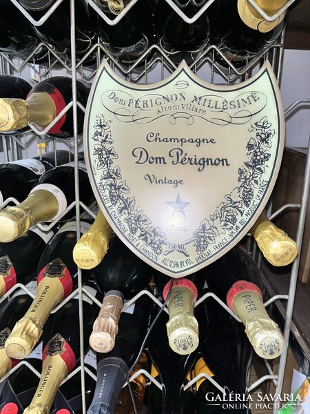 CHAMPAGNE CLUB - Dom Pérignon Champagne Címerpajzs – Háttérvilágításos reklámtábla