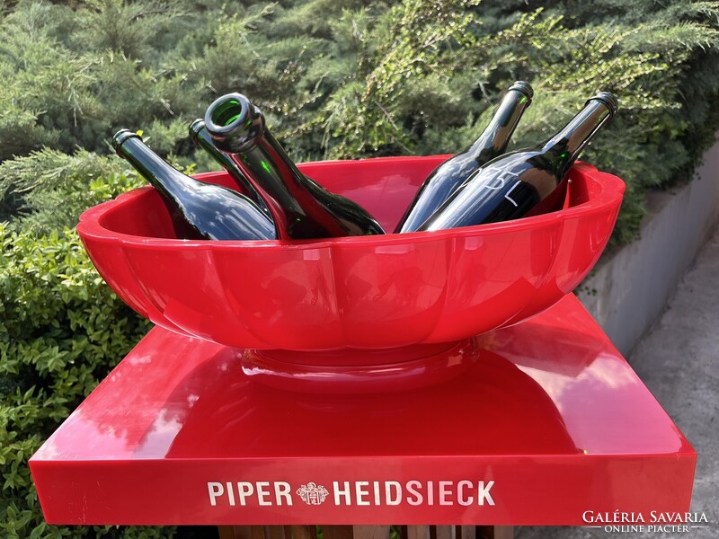 CHAMPAGNE CLUB - Piper-Heidsieck x Jaime Hayon (2007) – Látványos Designer Pezsgőhűtő Jégtál