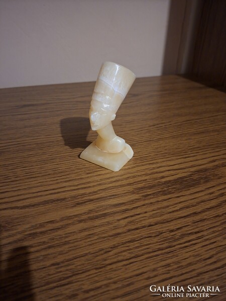 Onyx (?) Egyptian, pharaoh head.