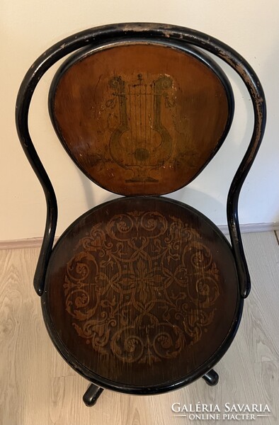 Thonet zongoraszék.1900-ból.