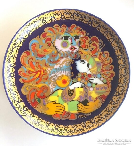 ROSENTHAL porcelán tányérok (12 db), "ALADIN és a CSODALÁMPA"