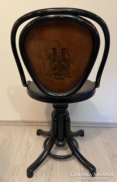 Thonet zongoraszék.1900-ból.