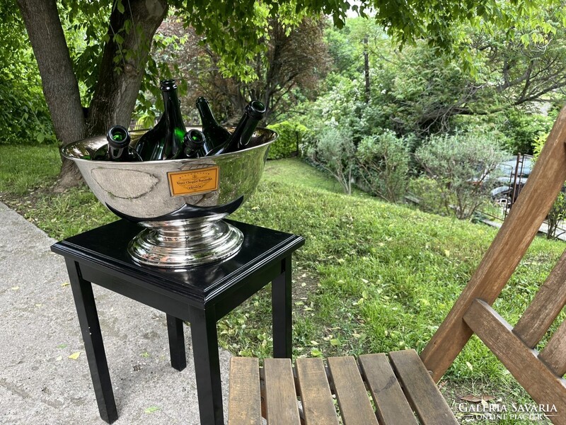 CHAMPAGNE CLUB - Veuve Clicquot Ponsardin 6 palackos pezsgőhűtő jégtál az 1970-es évekből