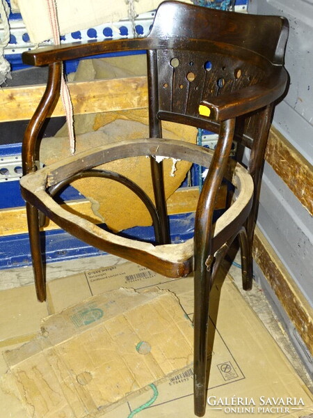 ANTIK THONET ( OTTO WAGNER ) JELZETT  KAROSSZÉK KARSZÉK KARFÁS SZÉK !!!