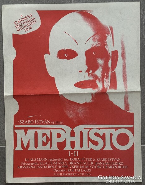 Mephisto film plakát