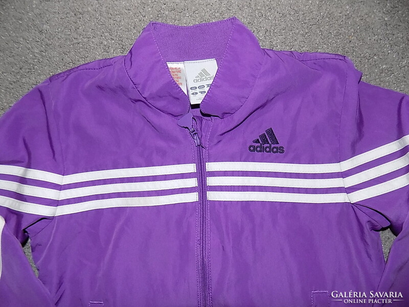 Eredeti Adidas cipzáros lila felső 3 évesre