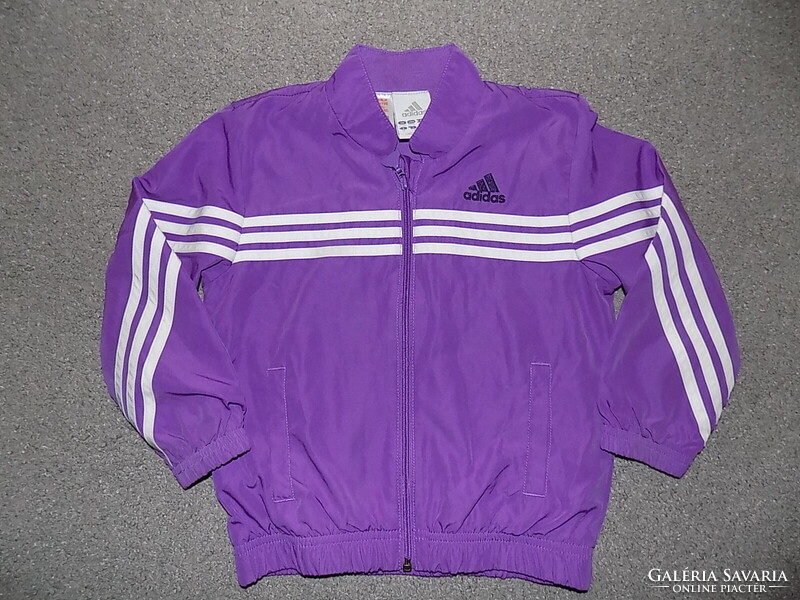 Eredeti Adidas cipzáros lila felső 3 évesre