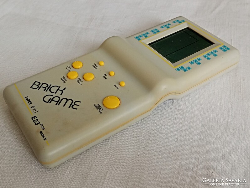 Tetrisz klasszikus Brick Game hordozható elektronikus játék Super 8 in 1 retro működik
