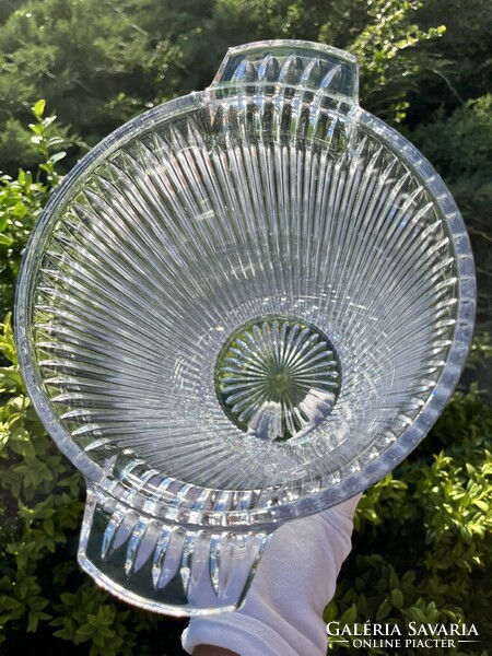 CHAMPAGNE CLUB - Mikasa Diamond Fire Ólomkristály Pezsgőhűtő / Virágváza – Japán Design, 1980'