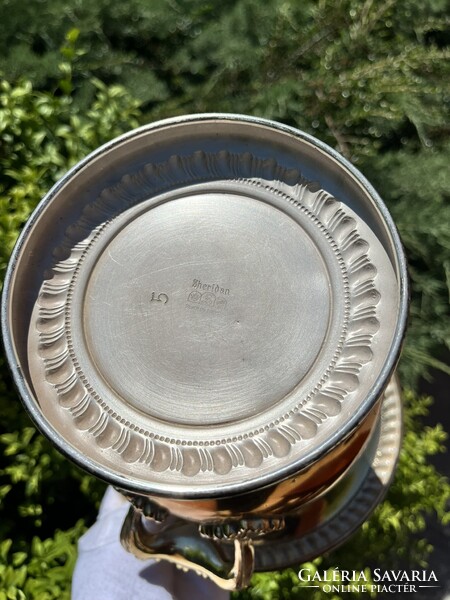 CHAMPAGNE CLUB - Sheridan Silver Co. Vintage Ezüstözött Pezsgő- és Borhűtő – USA, 1960-as évek