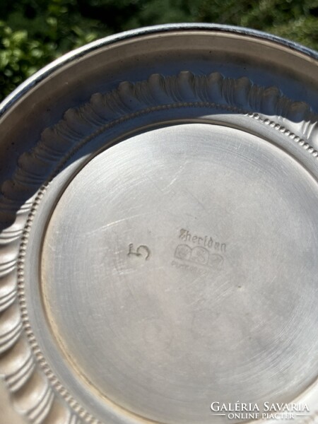CHAMPAGNE CLUB - Sheridan Silver Co. Vintage Ezüstözött Pezsgő- és Borhűtő – USA, 1960-as évek
