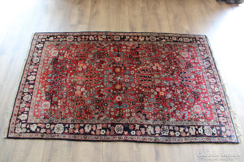 200 x 127 Saruk / Sarogh / Sarough kézi perzsaszőnyeg Irán - prémium minőség, szép állapot