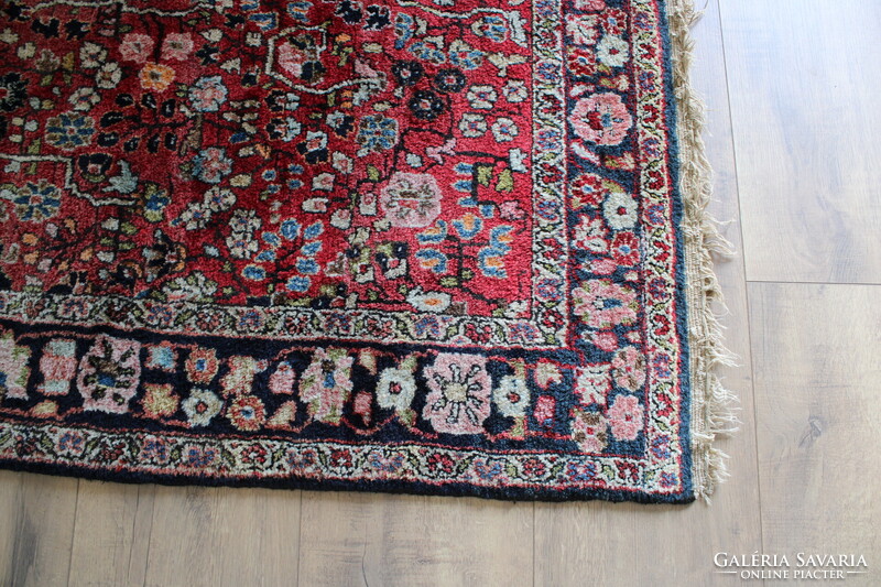 200 x 127 Saruk / Sarogh / Sarough kézi perzsaszőnyeg Irán - prémium minőség, szép állapot