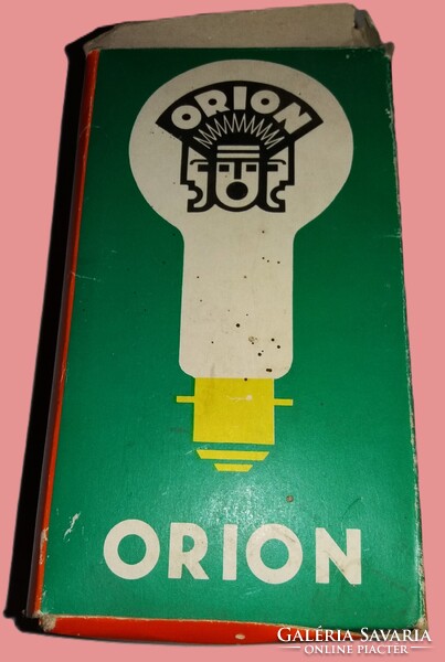 Mid Century magyar ORION 200 w 220/230 V E 27 foglalatú izzó NEM HASZNÁL HIBÁTLAN DOBOZÁVAL