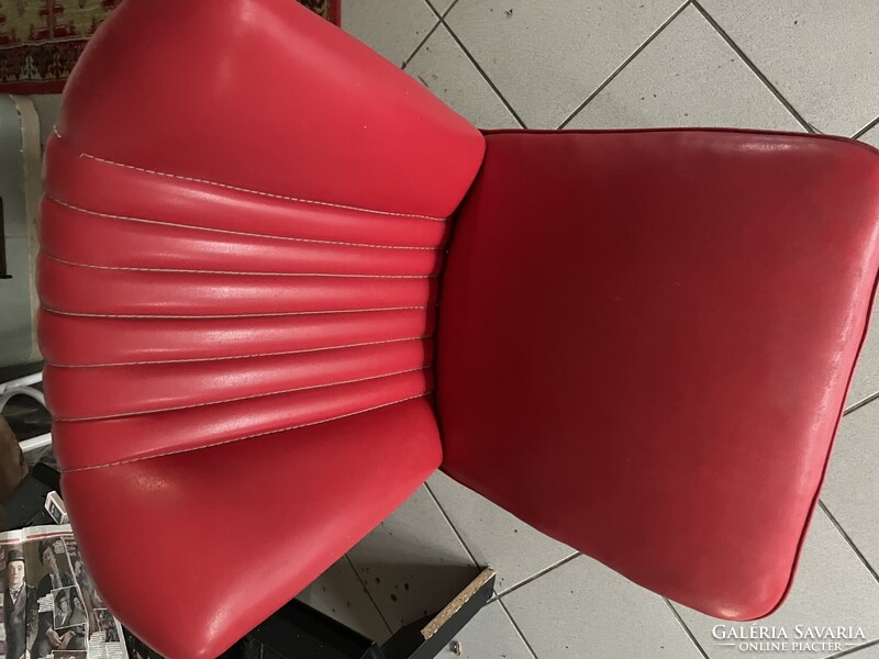 Piros sky fotel mid century csak személyes átvétel