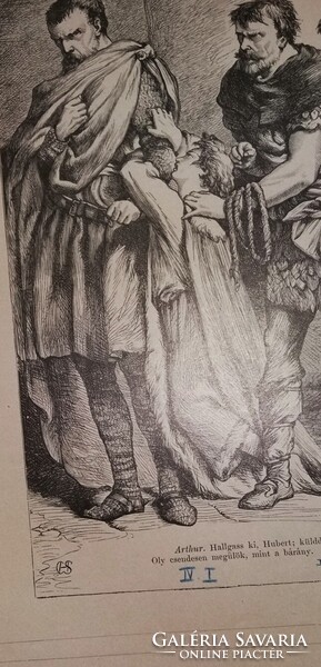 1873 Csiky Gergely : Shakespeare színművei Történelmi Színművek I. KÉPEK SZERINT RÁTH MÓR