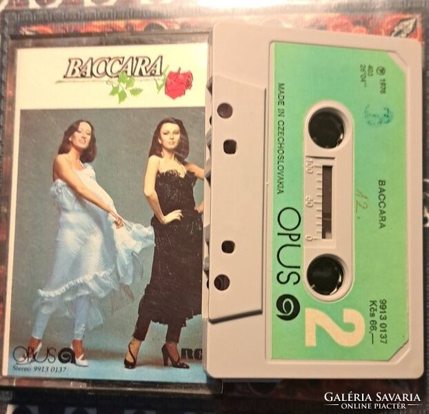 Eredeti Baccara kazetta – vintage diszkó pop relikvia