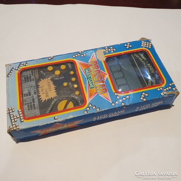 Retro 5 az egyben póker és black jack baccara kvarcjáték társasjáték kézi konzol szocreál