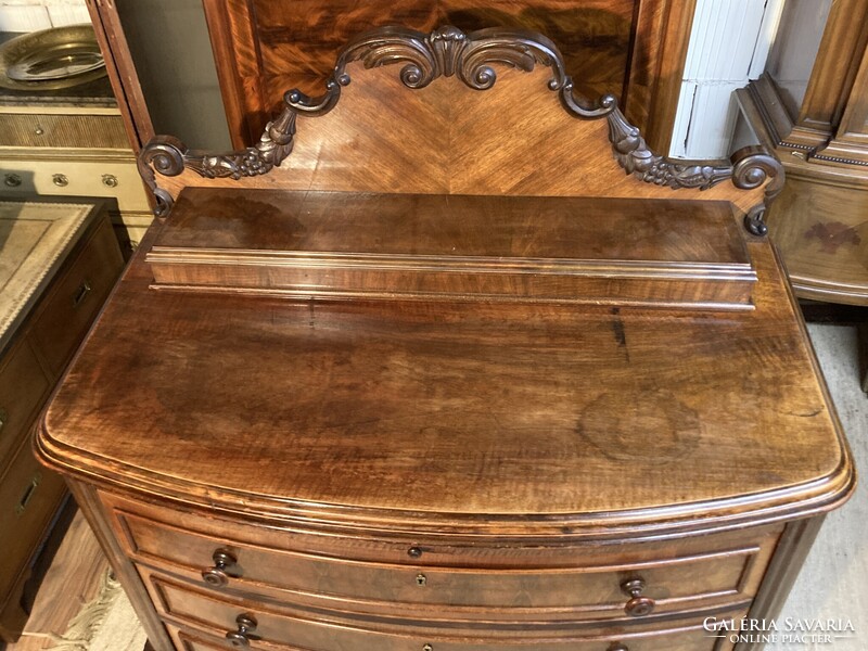 Antik komód, historizáló- biedermeier