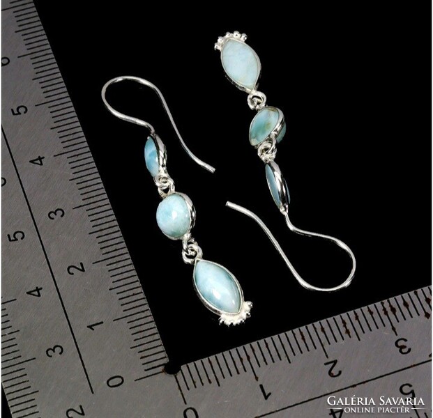 Valodi Larimar 925 Ezust Fülbevalò