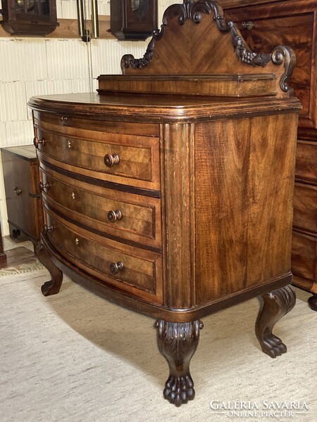Antik komód, historizáló- biedermeier