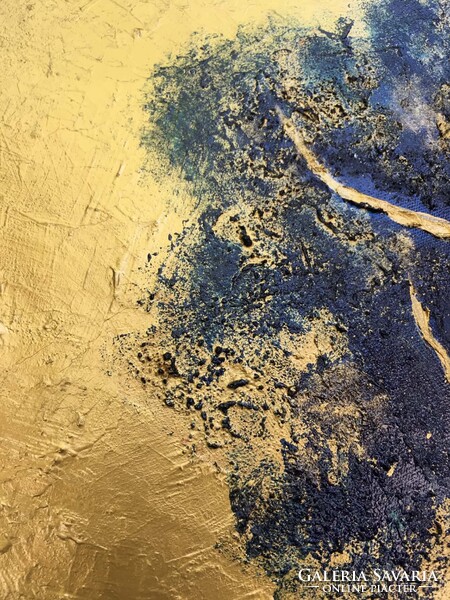 Arany éjszakák c. Modern festmény