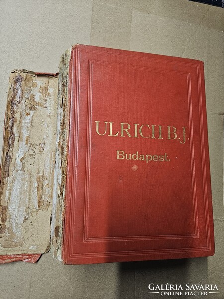 Ulrich B.J. Budapest. 1914 Április 1 kiadás