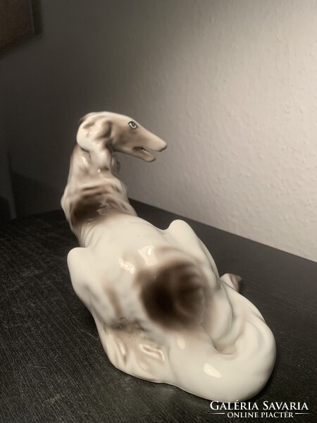 Orosz agár,Vintage Lengyel porcelán